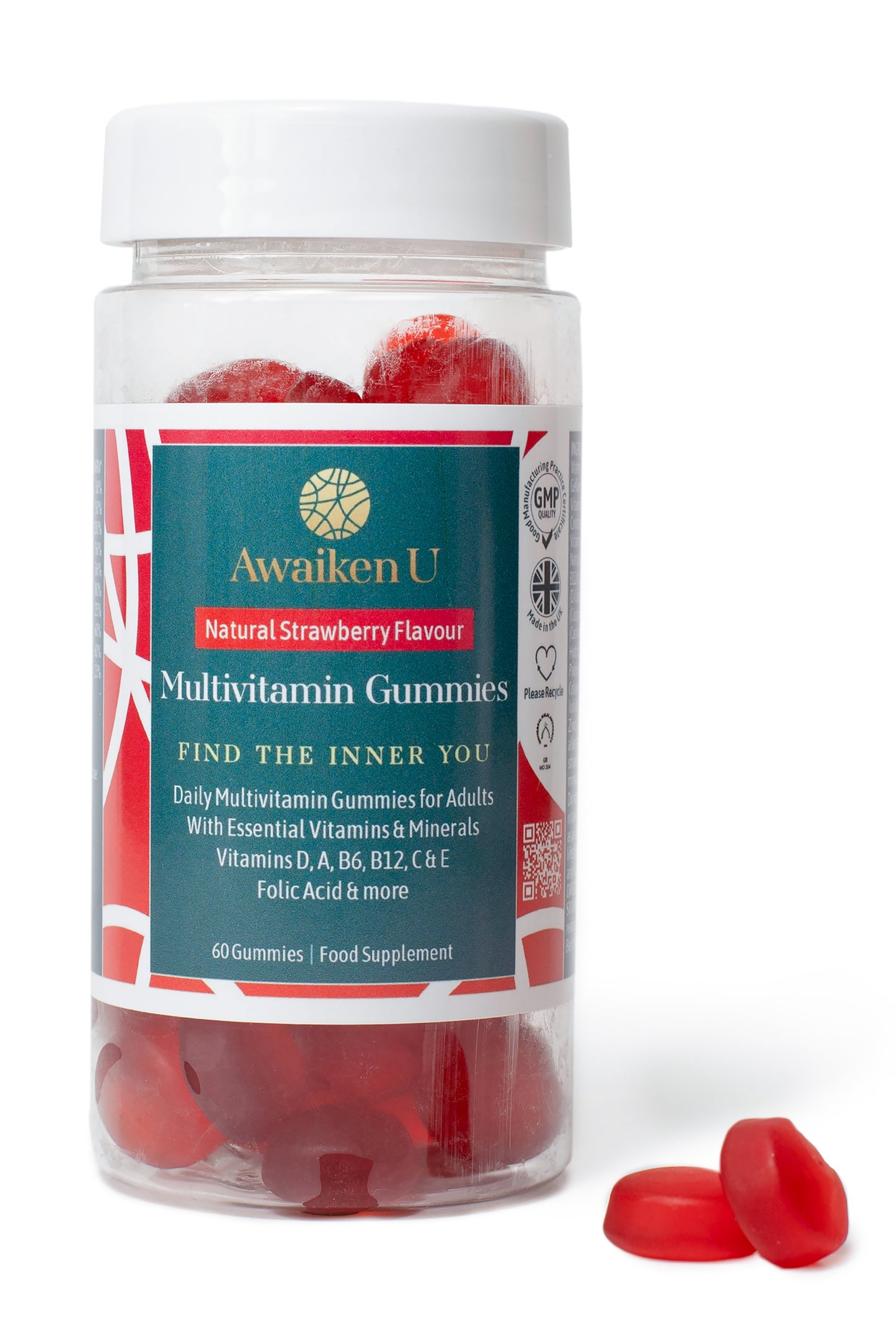 Multi-Vitamin Strawberry Gummies