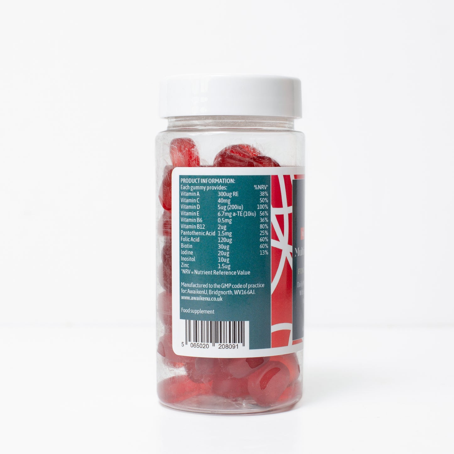 Multi-Vitamin Strawberry Gummies