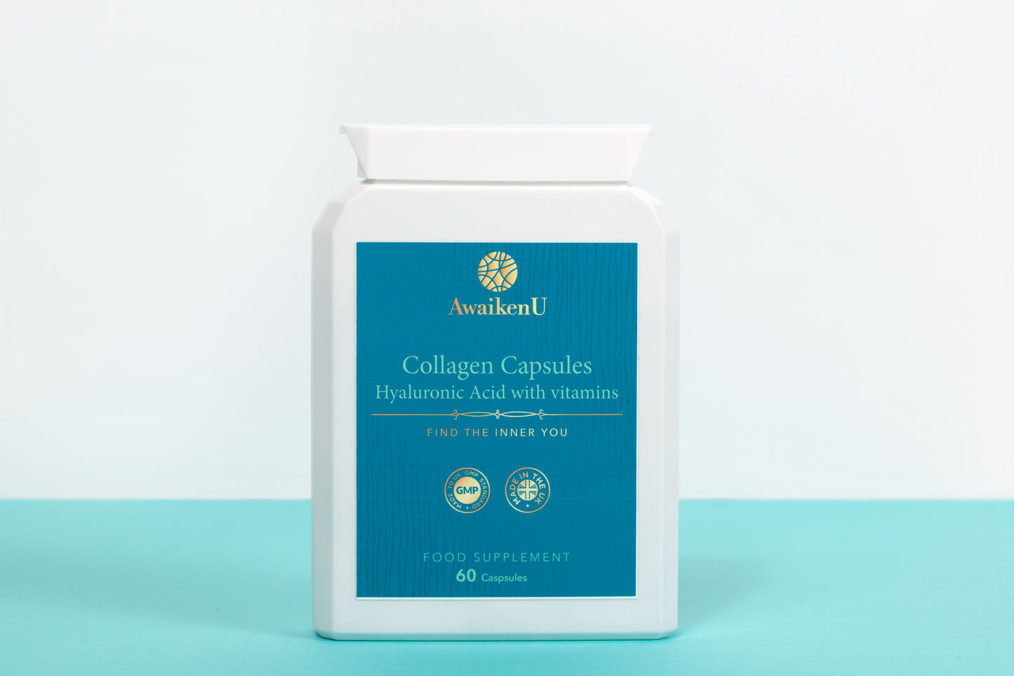 Collagen Capsules Hyaluronic Acid With Vitamins
