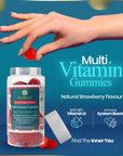 Multi - Vitamin Strawberry Gummies - 22 - AwaikenU