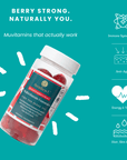 Multi - Vitamin Strawberry Gummies - 21 - AwaikenU
