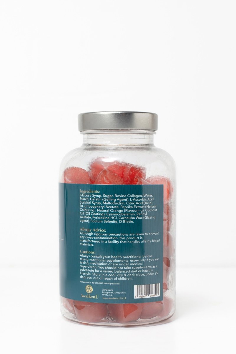 Collagen Gummies Orange flavour - 4 - AwaikenU