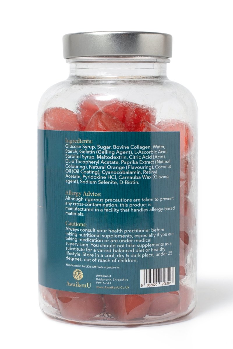 Collagen Gummies Orange flavour - 2 - AwaikenU