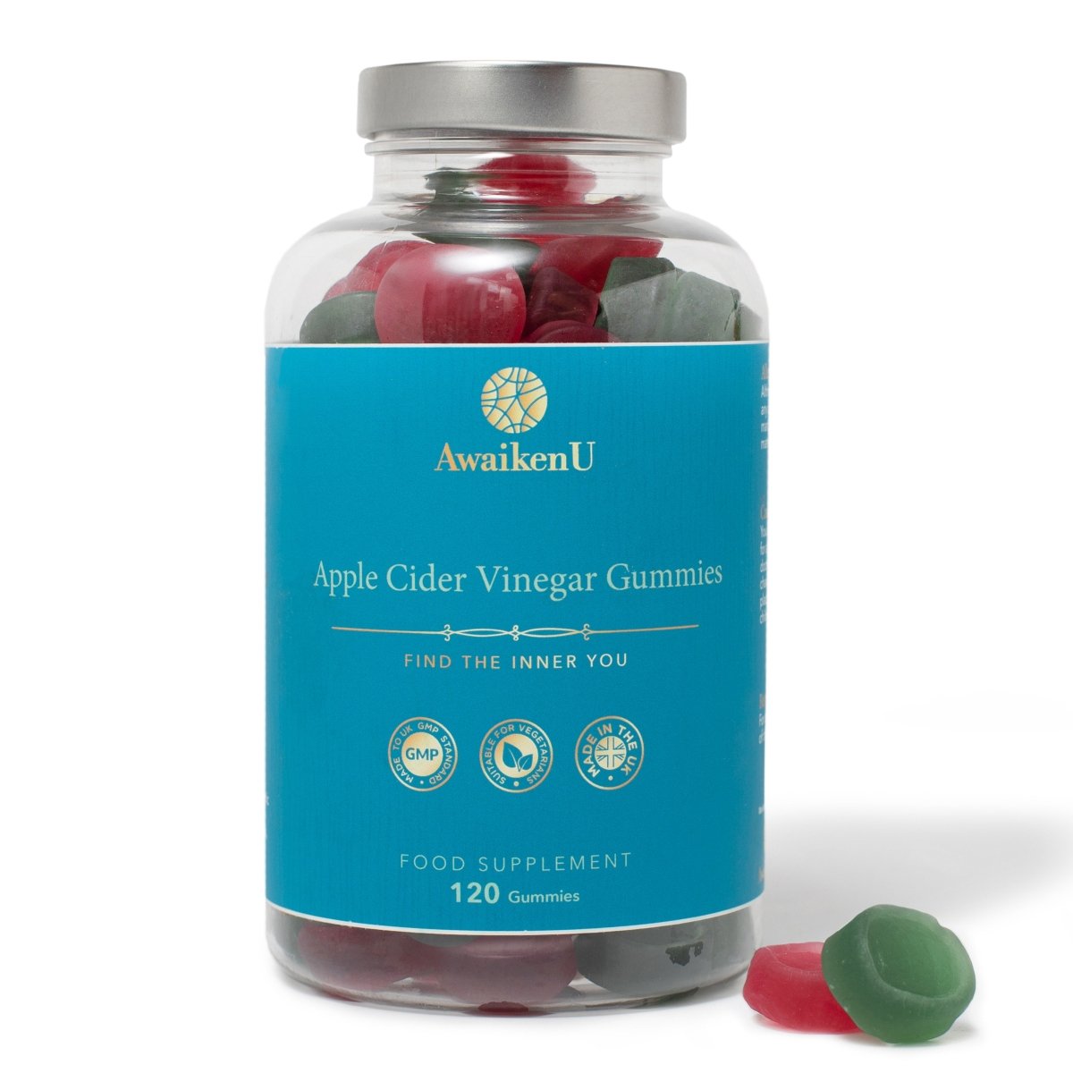 Apple Cider Vinegar & Ginger Gummies - 1 - AwaikenU