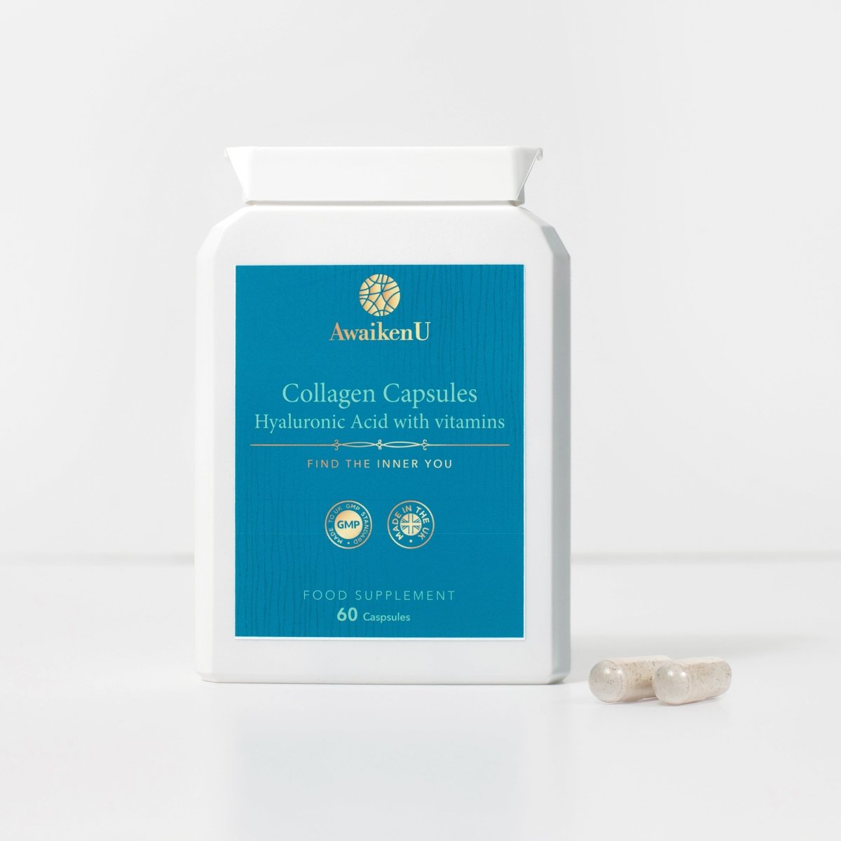 Collagen Capsules Hyaluronic Acid With Vitamins - 2 - AwaikenU
