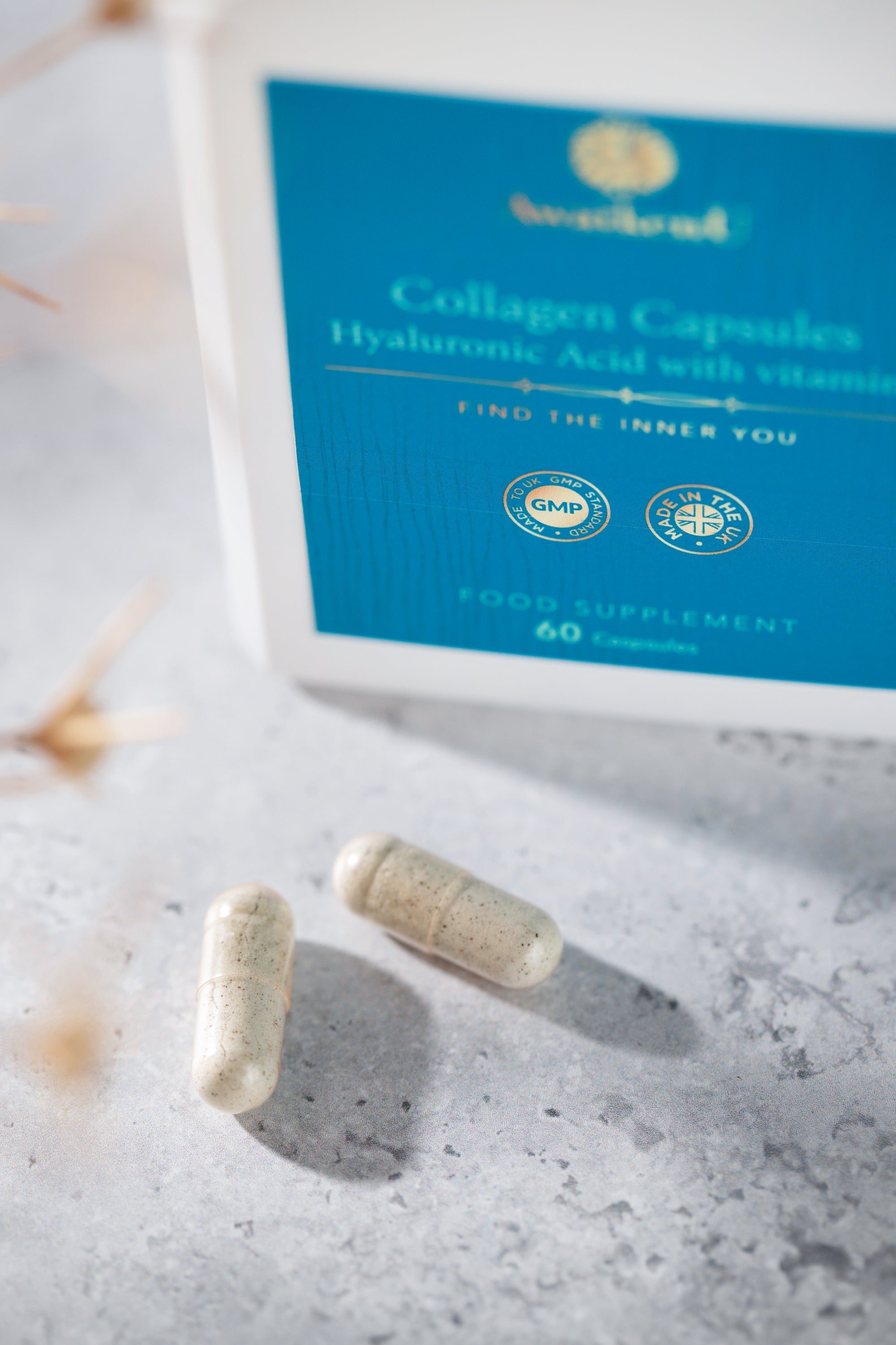Collagen Capsules Hyaluronic Acid With Vitamins