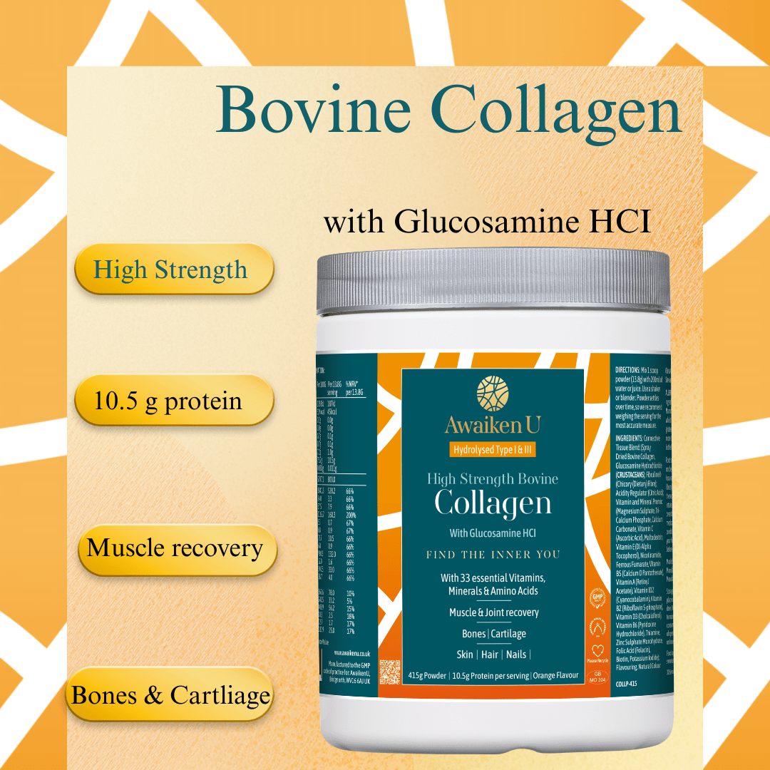 Bovine Collagen with Glucosamine HCI - 4 - AwaikenU