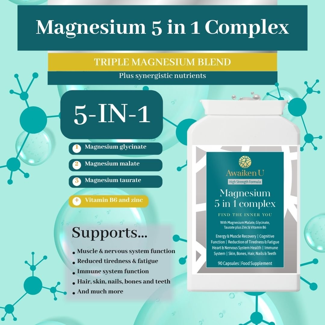 Magnesium 5 in 1 Complex - 2 - AwaikenU