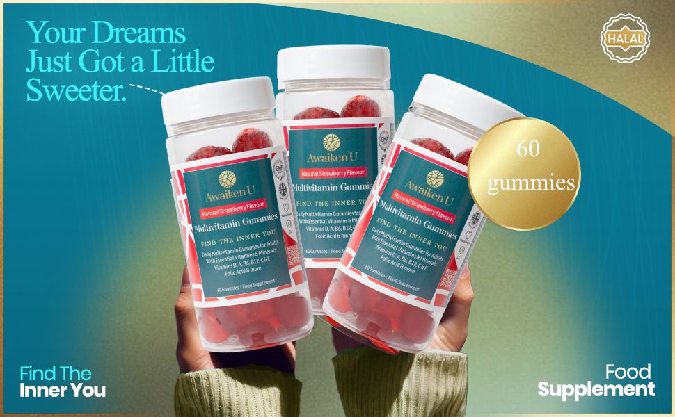 Multi-Vitamin Strawberry Gummies
