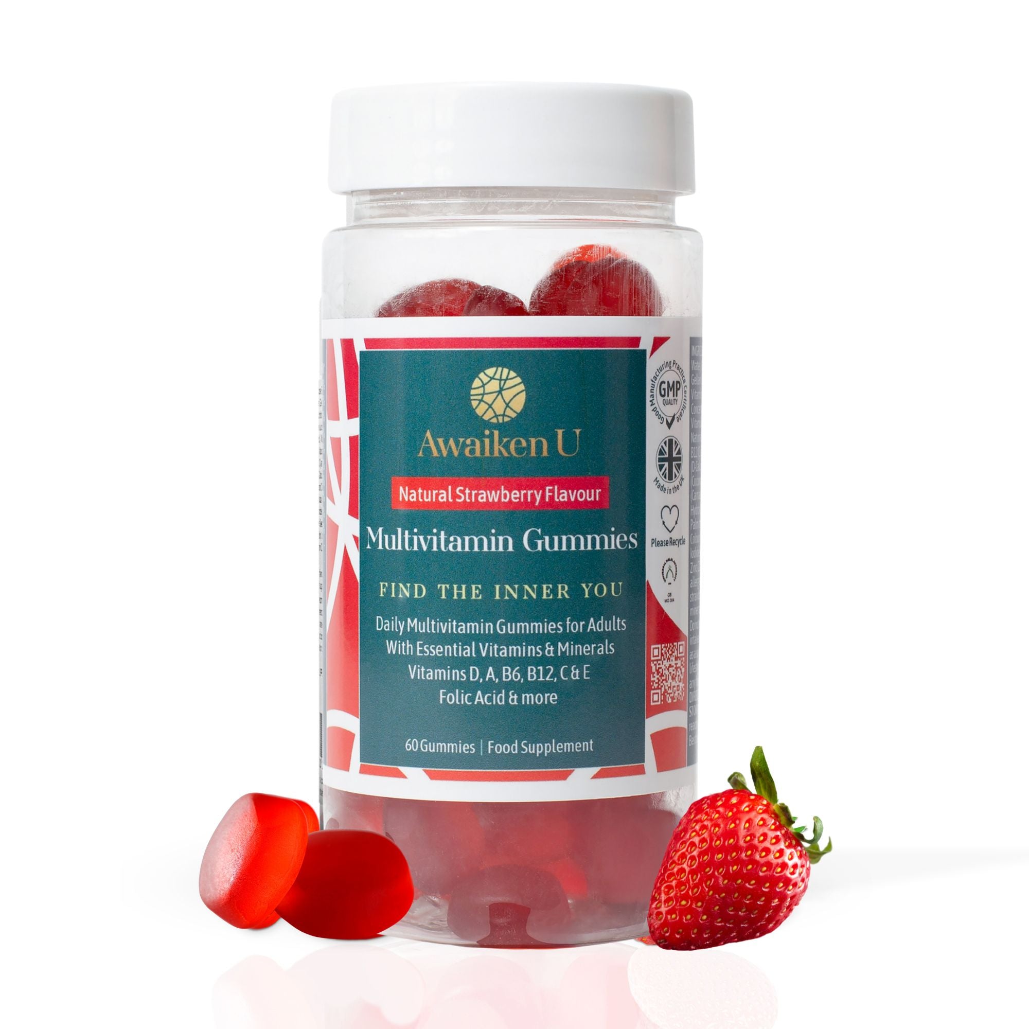 Multi-Vitamin Strawberry Gummies