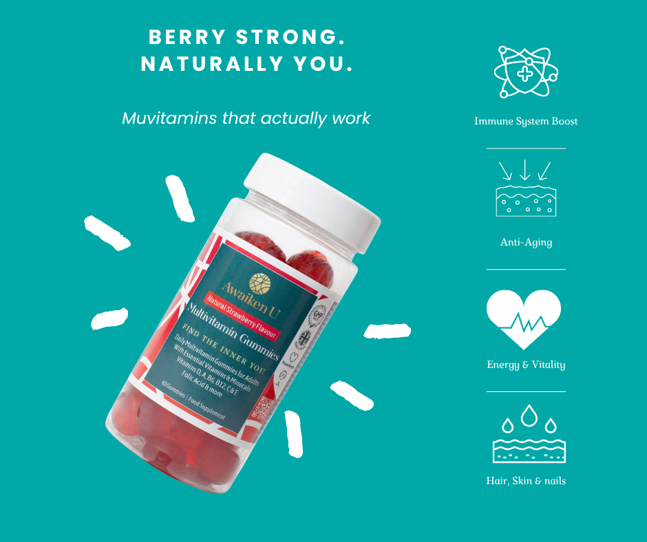 Multi-Vitamin Strawberry Gummies